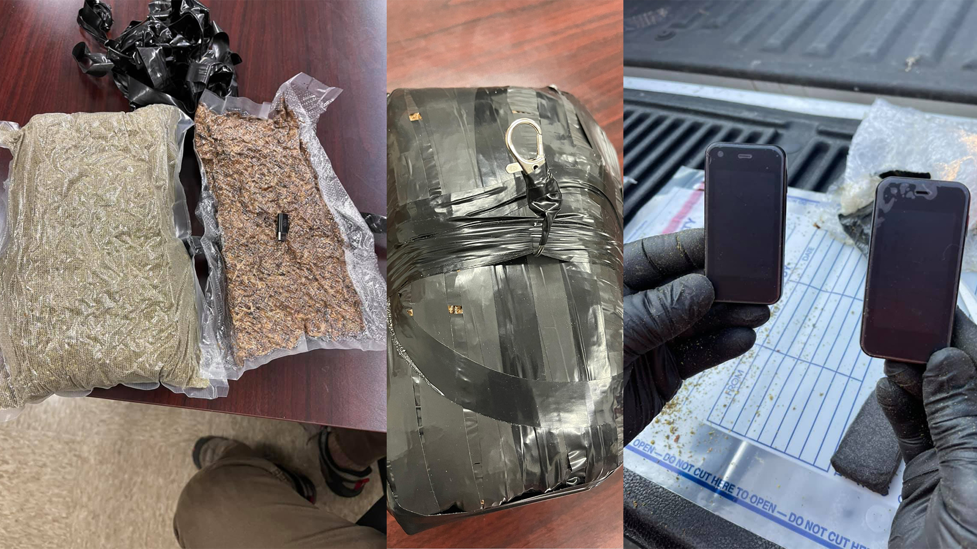 Drone dumps jail-bound contraband onto school grounds