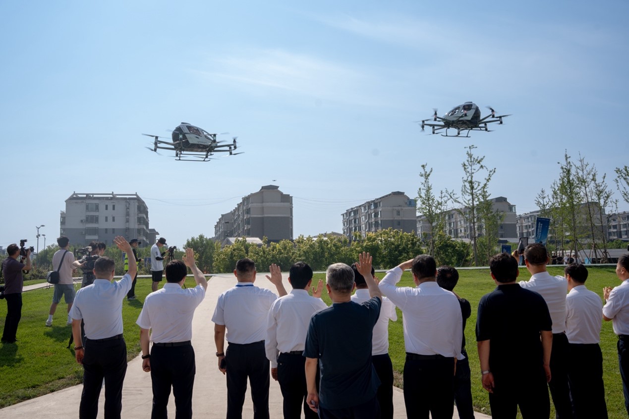 More tourism deals for EHang's passenger drones