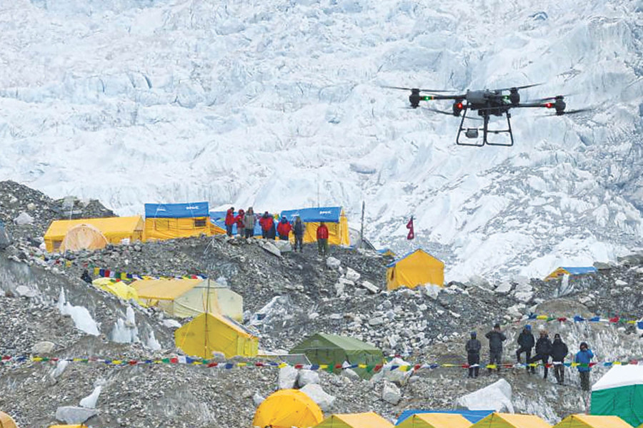Drones to take over Mt Everest clean-up operations