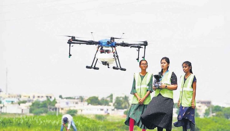 India launches drone project for women in agriculture