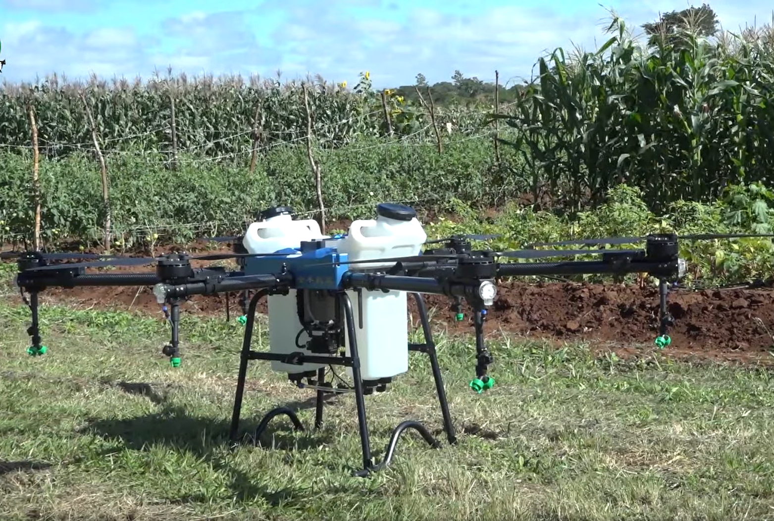 China donates agric drones to Zambia