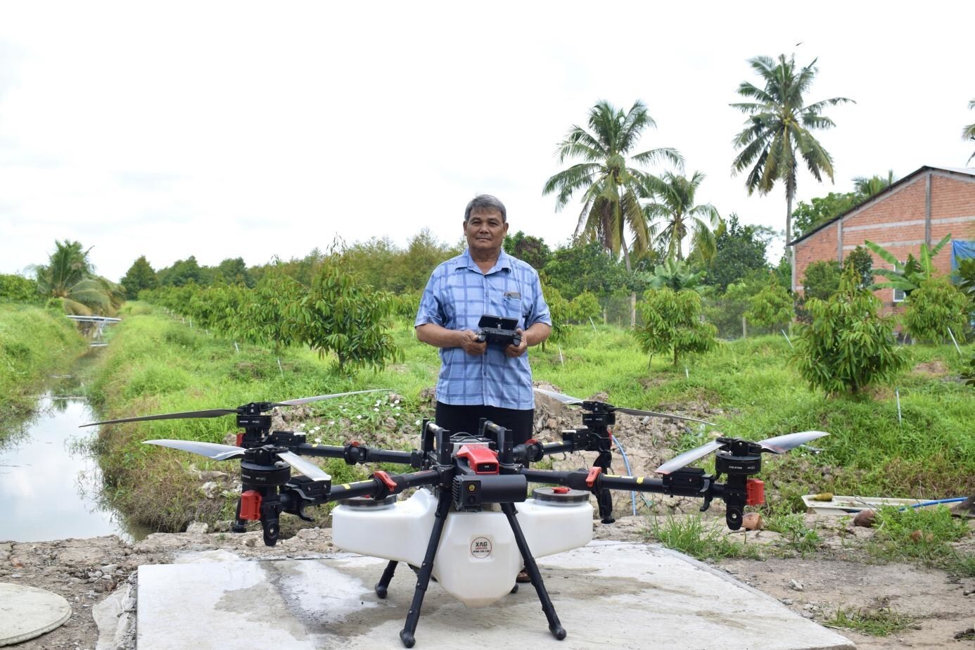 Improving crop yields with drone technology