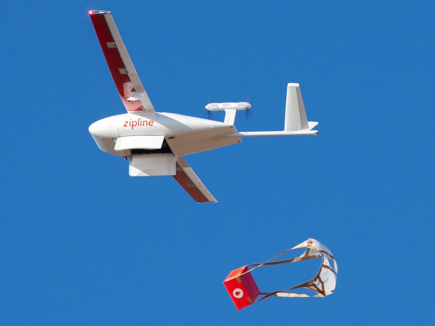 Painting the skies red and white – the Zipline drone delivery story