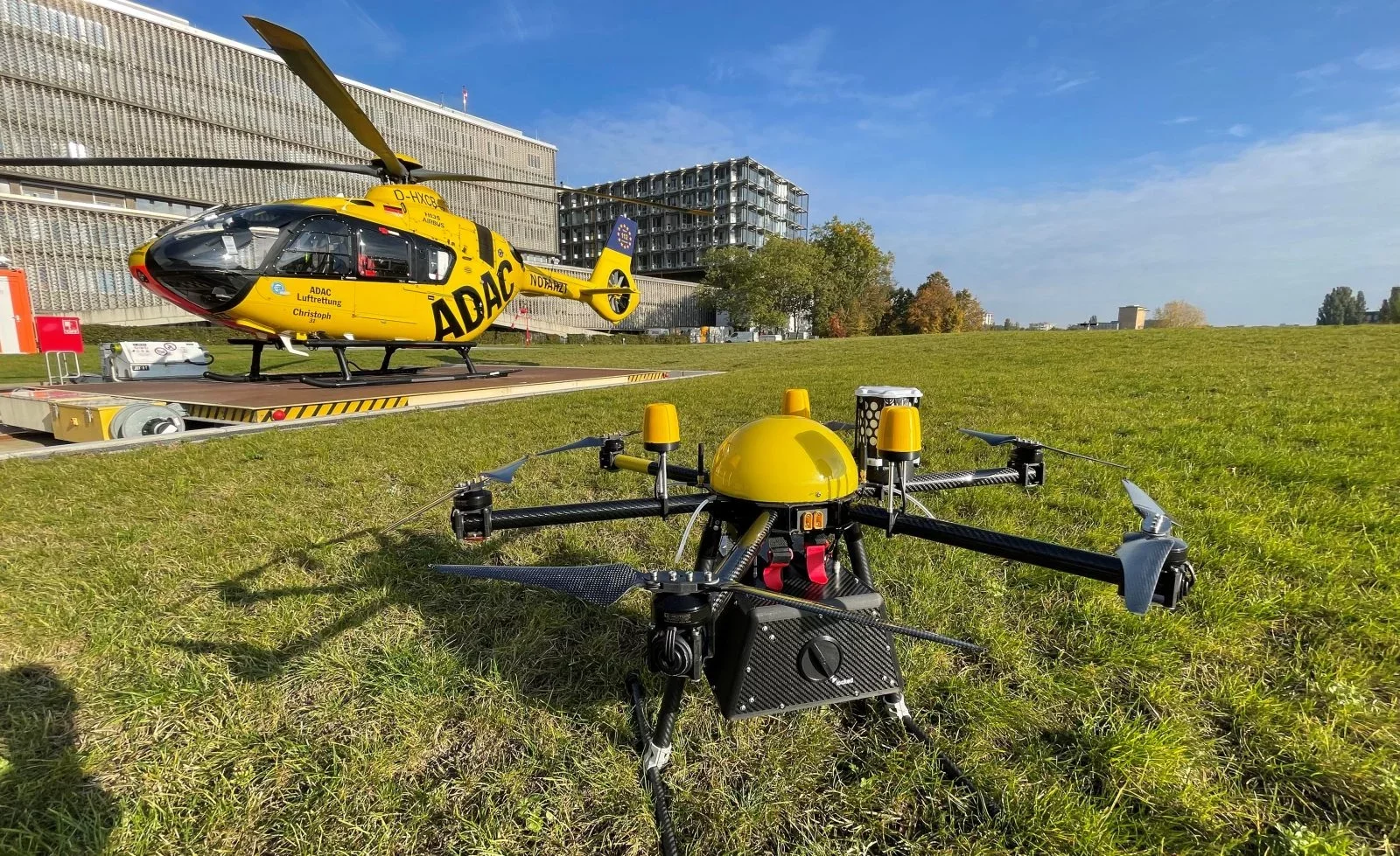 The medical drone logistics situation in Germany