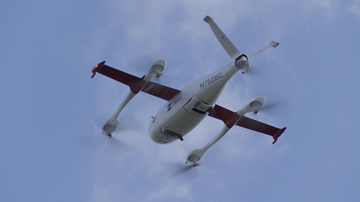 First medical drone logistics gig for Zipline in US