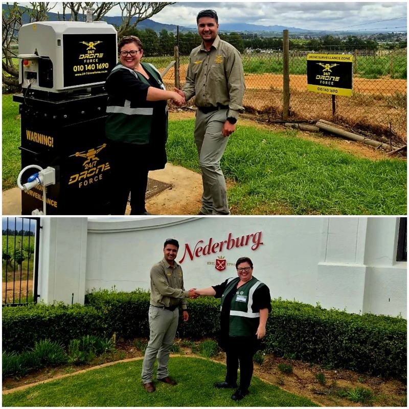 Drones to secure South African farm